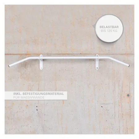 Pull-up bar for wall mounting