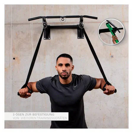 Pull-up Bar Exclusiv, for wall installation
