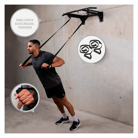 Pull-up Bar Exclusiv, for wall installation