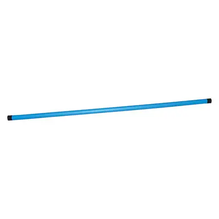 Weight bar fit bar, 2 kg,  2.8 cm x 120 cm, blue