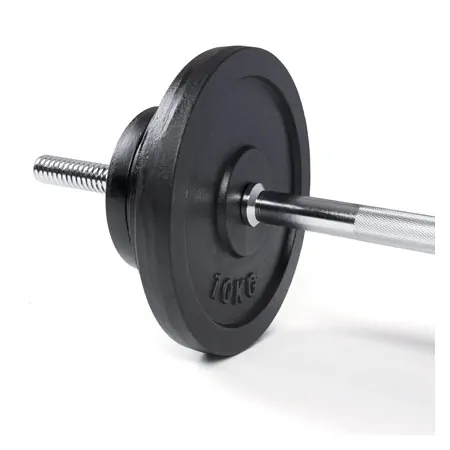 Barbell set, 50 kg, 2 x 10 kg, 2x 5 kg, 4x 2.5 kg, 9-pcs.