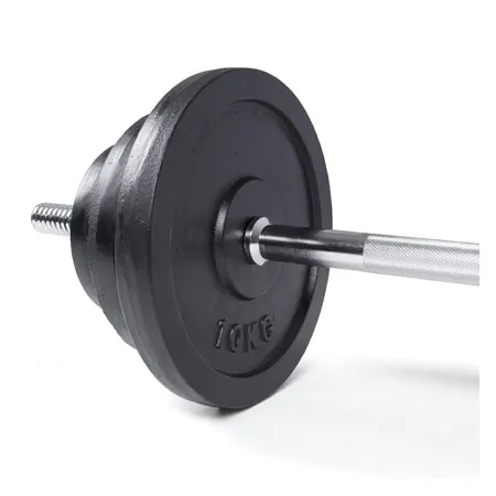 Barbell set, 60 kg, 2 x 10 kg, 4x 5 kg, 4x 2.5 kg, 11-pcs.