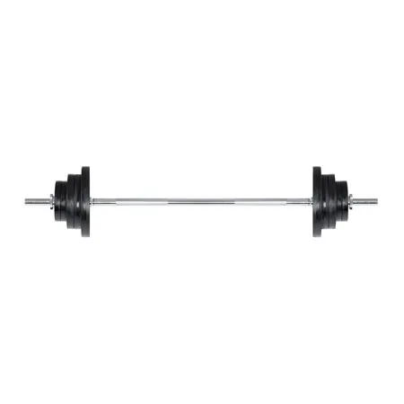 Barbell set, 60 kg, 2 x 10 kg, 4x 5 kg, 4x 2.5 kg, 11-pcs.