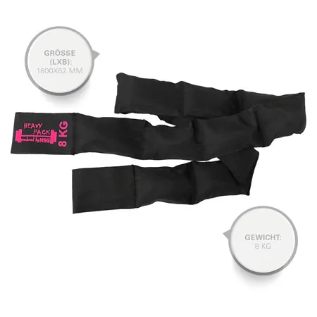 HeavyPack weight belt 8 kg, 1800 x 82 mm