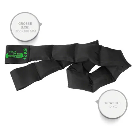 HeavyPack weight belt 12 kg, 1800 x 100 mm