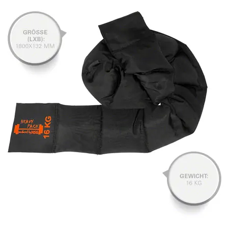 HeavyPack weight belt 16 kg, 1800 x 132 mm