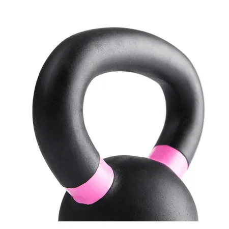 Sport-Tec Kettlebell Powdercoated, 2 kg, black/rose