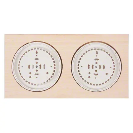 Sauna climate station incl. thermometer and hygrometer, 24x5 x 18 cm