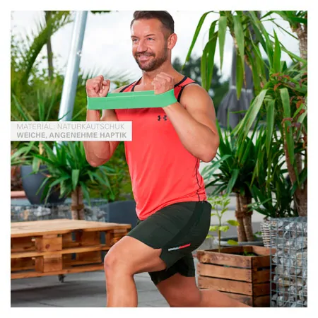 ARTZT vitality Loop Band textile, light, green