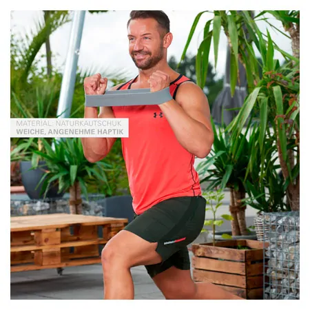 ARTZT vitality Loop Band textile, heavy, gray
