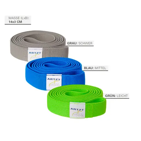 ARTZT vitality Super Band Set: 3-pcs. light, medium, heavy