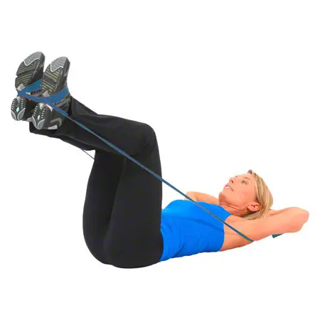 ARTZT vitality latex-free exercise band, 2.5 m x 12 cm, extra thick, blue