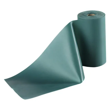 ARTZT vitality latex-free exercise band, 6 m x 11.5 cm, thick, green