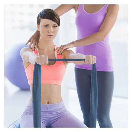 ARTZT vitality latex-free exercise band, 25 x 12 cm, extra strong, blue
