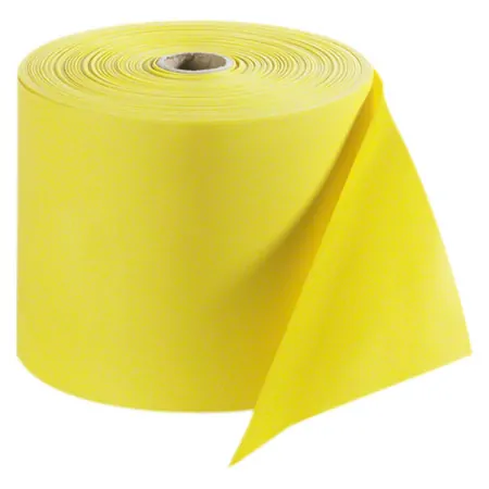 ARTZT vitality latex-free exercise band, 25 x 8 cm, lightweight, yellow