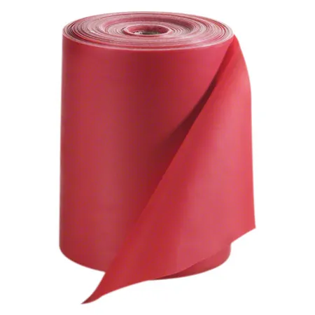 ARTZT vitality latex-free exercise band, 25 m x 11.5 cm, medium, red