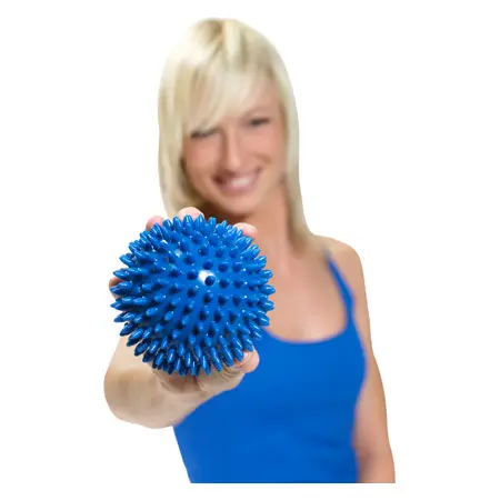 ARTZT vitality massage ball,  10 cm, blue, 2 pieces