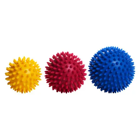 ARTZT vitality massage ball,  10 cm, blue, 2 pieces