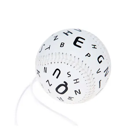 ARTZT Marsden ball with different sizes of letters