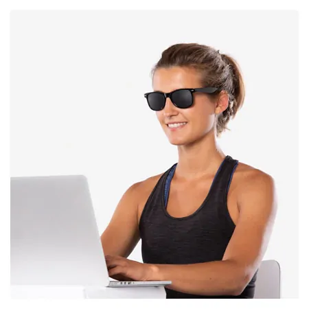 ARTZT neuro raster glasses