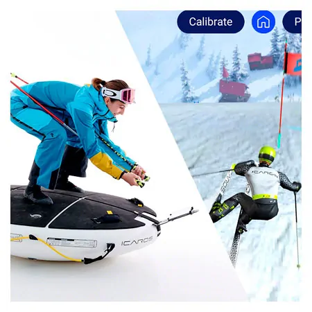 ICAROS Cloud XXL balance board, inflatable, for full body workout