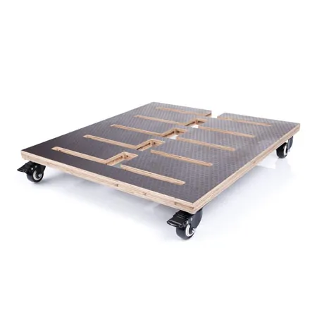 FLOW-MAX VarioBoard holder with casters, 61 x 57 cm