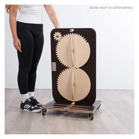 FLOW-MAX VarioBoard holder with casters, 61 x 57 cm
