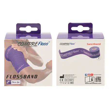 Flossband Level 3, strong, purple