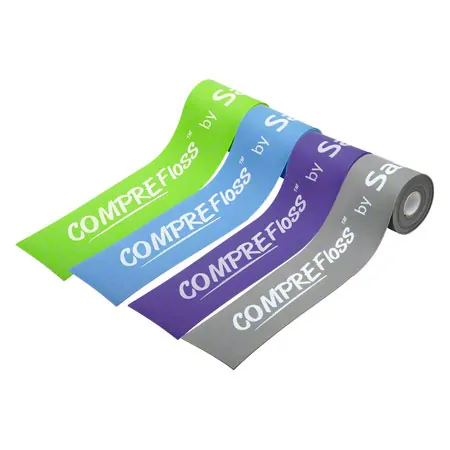 Flossband Level 1, 3.5m x 7.5 cm, light, green
