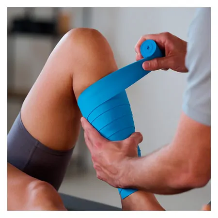 ARTZT thepro Flossband, 5 m x 5 cm, blue