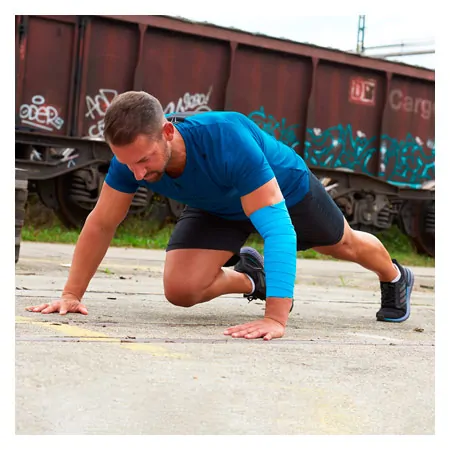 ARTZT thepro Flossband, 5 m x 5 cm, blue