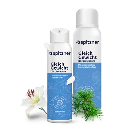 Spitzner bodycare set GleichGewicht, 2 pieces, 1x shower foam 1x body foam