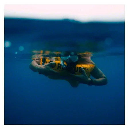 RESTUBE inflatable swimming and life buoy beach, incl. CO2 cartridge
