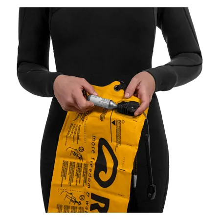 RESTUBE inflatable swim and life buoy extreme, incl CO2 cartridge
