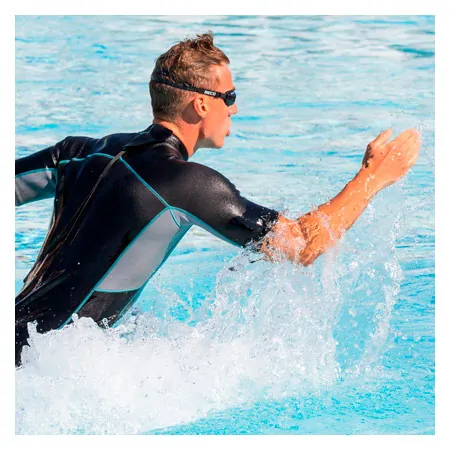BECO men's wetsuit, shorty, one-piece suit