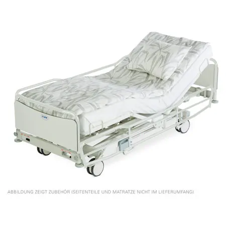 Lojer hospital bed ScanAfia XS 490, Trendelenburg, RAL 9010