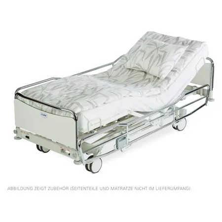 Lojer hospital bed ScanAfia X ICU E-480, Trendelenburg electr., Chrome