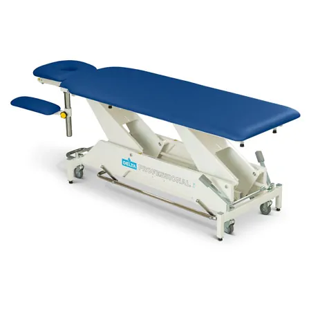 Delta therapy table DP4 with wheel lift system and all-round switch
