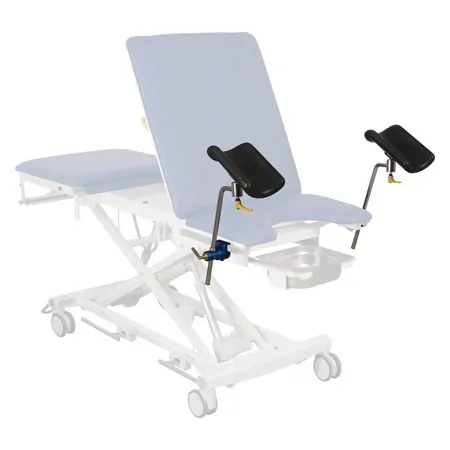 Lojer Leg Rest with Black Upholstery