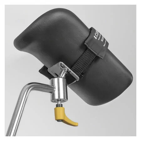 Lojer Leg Rest with Black Upholstery