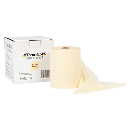 Thera-Band, special offer: 45.5 m roll, extra light, beige + 5.5 m roll, extra light, beige FREE