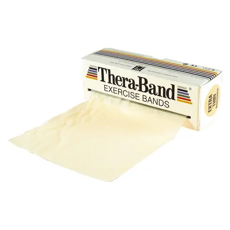 Thera-Band, special offer: 45.5 m roll, extra light, beige + 5.5 m roll, extra light, beige FREE