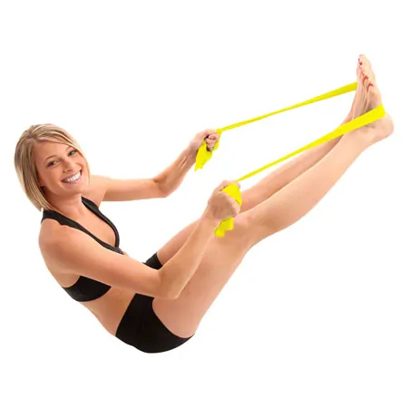 Thera-Band, special offer: 45.5 m roll, lightweight, yellow + 5.5 m roll, lightweight, yellow for FREE!