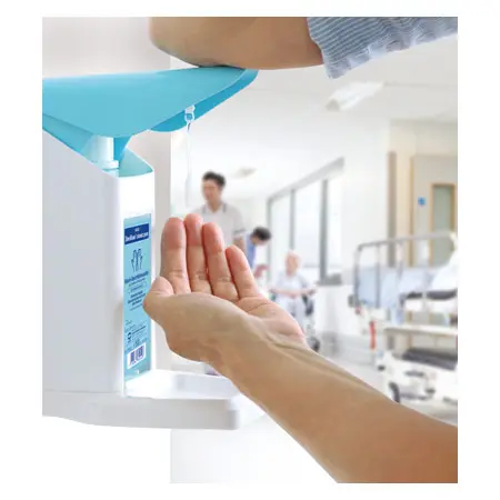 Disinfectant dispenser set Eurospender Safety plus, incl. 2x Sterillium classic pure 500 ml