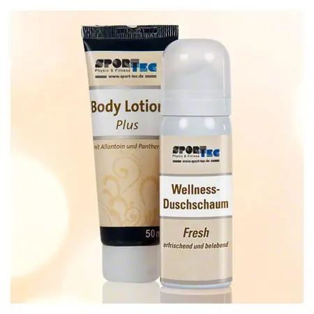 Gift set exclusive, wellness shower foam + body lotion