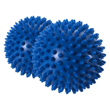 ARTZT vitality massage ball,  10 cm, blue, 2 pieces
