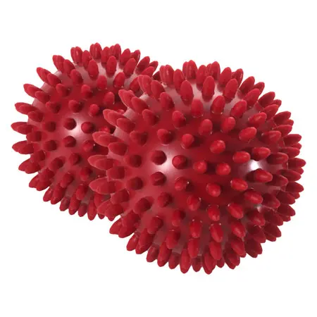 ARTZT vitality massage ball,  9 cm, red, 2 pieces