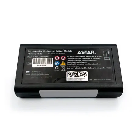 ASTAR battery module for PhysioGo. Lite devices