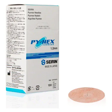 Acupuncture permanent needles Seirin New Pyonex, 0.20 x 0.90 mm, 100 pieces