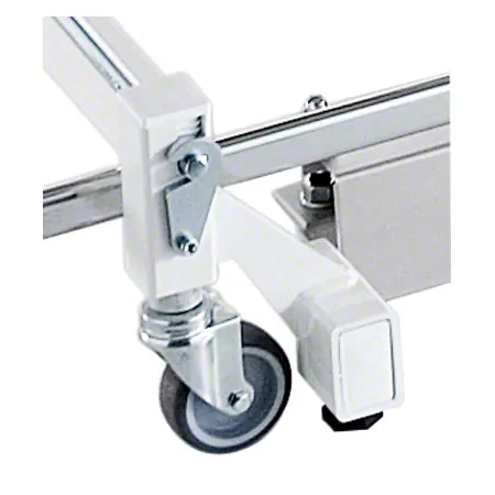 Automatic roller system for therapy bed King size centrally lockable, 4 wheels